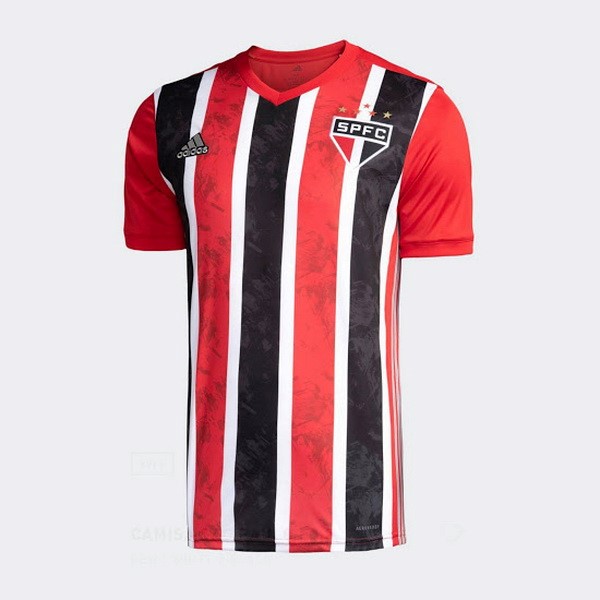 Thailande Maillot Football São Paulo Exterieur 2020-21 Rouge